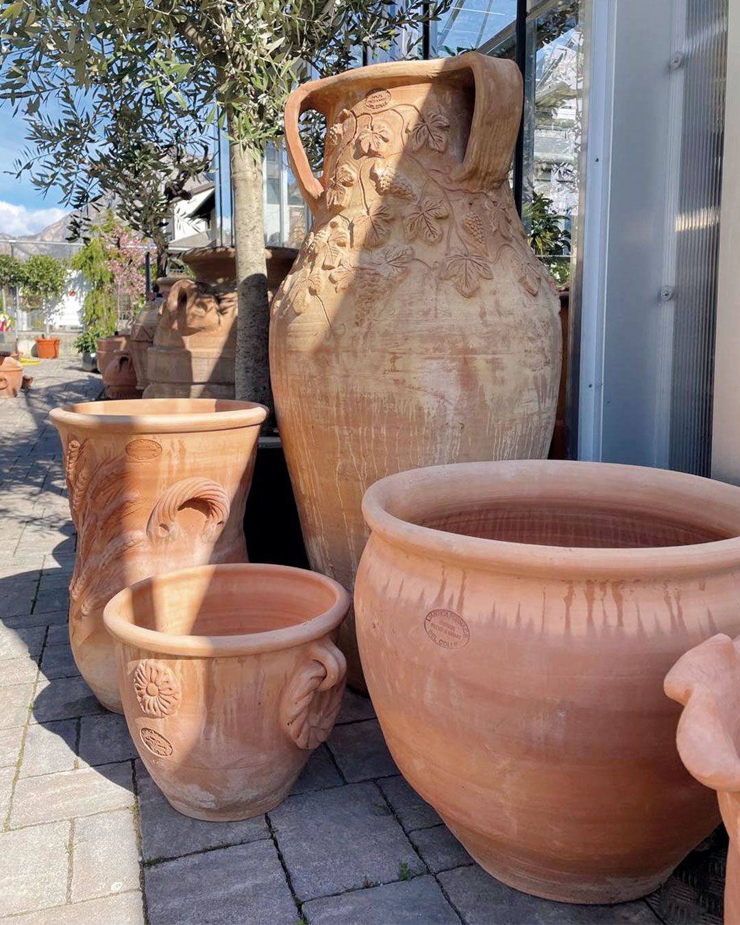 04 vendita vasi terracotta e accessori giardinaggio Floricoltura Roncador Valentino
